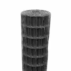 Castorama Bordure Grillage Maille 50 X 100 Mm Gris Anthracite 10 X H.0,8 M