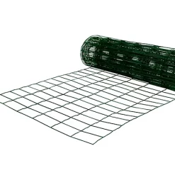 Castorama Bordure Grillage Maille 50 X 100 Mm Vert 10 X H.0,6 M