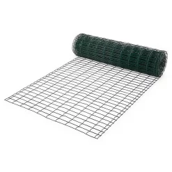 Castorama Grillage Soudé Blooma Maille 50 X 100 Mm Vert 20 X H.1 M