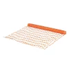 Castorama Grillage Temporaire Pvc BLOOMA Orange 10 X H.1 M