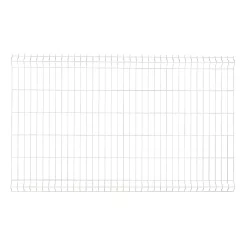 Castorama Panneau De Clôture Grillagée Blooma Louga Blanc 198,5 X H.123 Cm