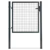 Castorama Portillon Pour Clôture Grillagée à Poteaux Carrés Blooma Gris 100 X H.100 Cm -Grillage Boutique portillon pour cloture grillagee a poteaux carres blooma gris 100 x h 100 cm3663602730880 01c