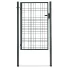 Castorama Portillon Pour Clôture Grillagée à Poteaux Carrés Blooma Gris 100 X H.150 Cm -Grillage Boutique portillon pour cloture grillagee a poteaux carres blooma gris 100 x h 150 cm3663602730903 01c