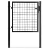 Castorama Portillon Pour Clôture Grillagée à Poteaux Carrés Blooma Noir 100 X H.100 Cm -Grillage Boutique portillon pour cloture grillagee a poteaux carres blooma noir 100 x h 100 cm3663602730965 01c