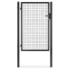 Castorama Portillon Pour Clôture Grillagée à Poteaux Carrés Blooma Noir 100 X H.150 Cm -Grillage Boutique portillon pour cloture grillagee a poteaux carres blooma noir 100 x h 150 cm3663602730972 01c