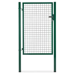 Castorama Portillon Pour Clôture Grillagée à Poteaux Carrés Blooma Vert 100 X H.150 Cm